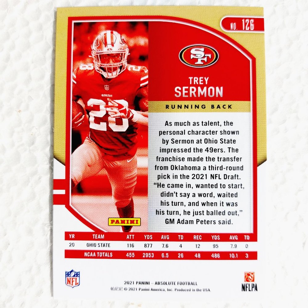 San Francisco 49ers 4 Card Lot - FTBL [28_19] - Picture 7 of 9